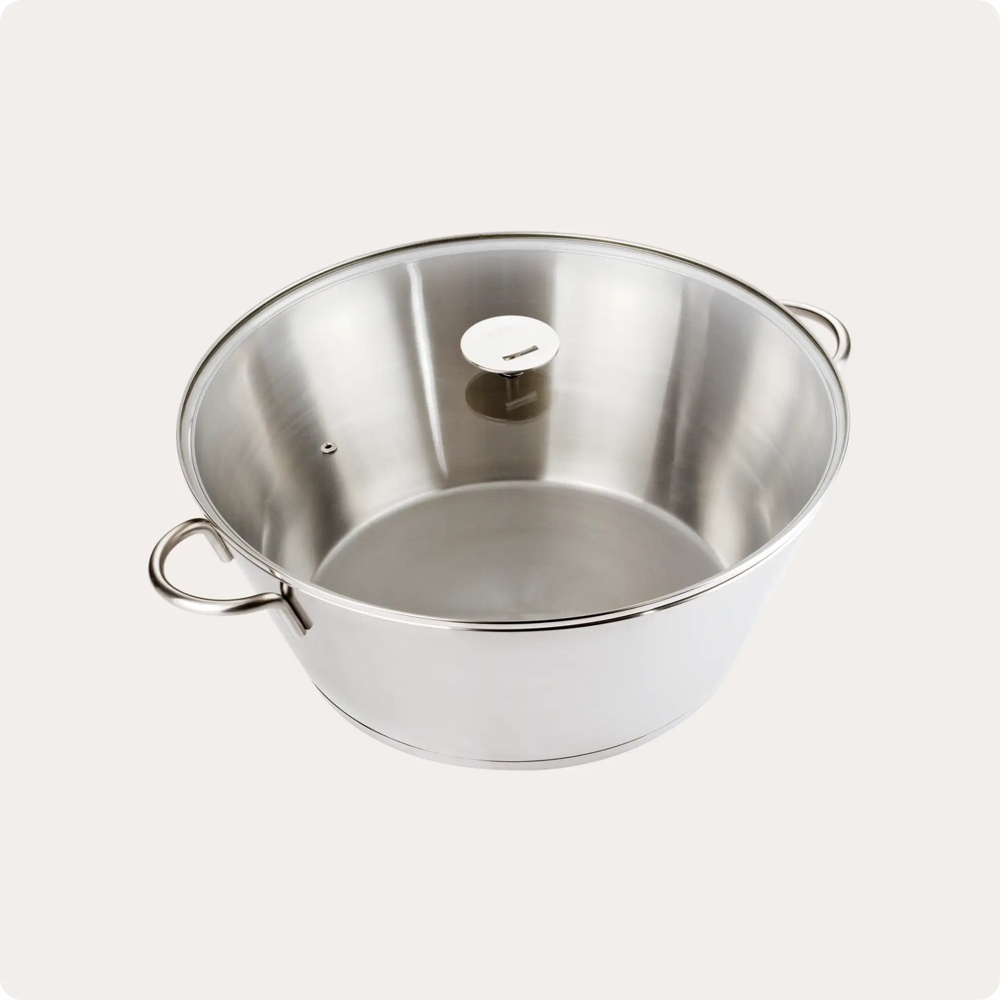 Preserve pan with glass Lid by CRISTEL USA - main product image for Resin Society