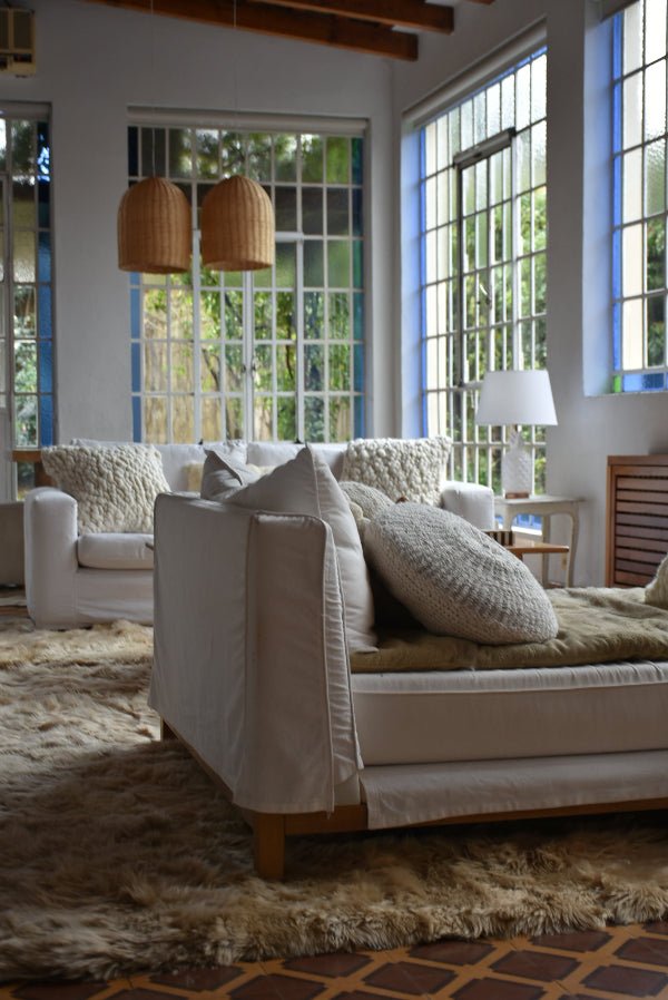 Prisma Round Pillow by Homelosophy