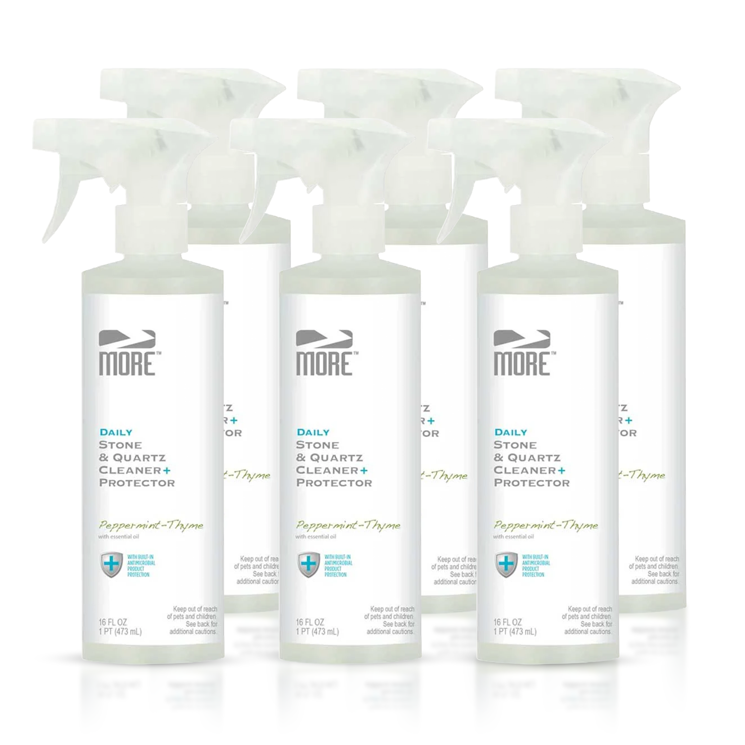 MORE® Stone & Quartz Cleaner - with Antimicrobial Protection