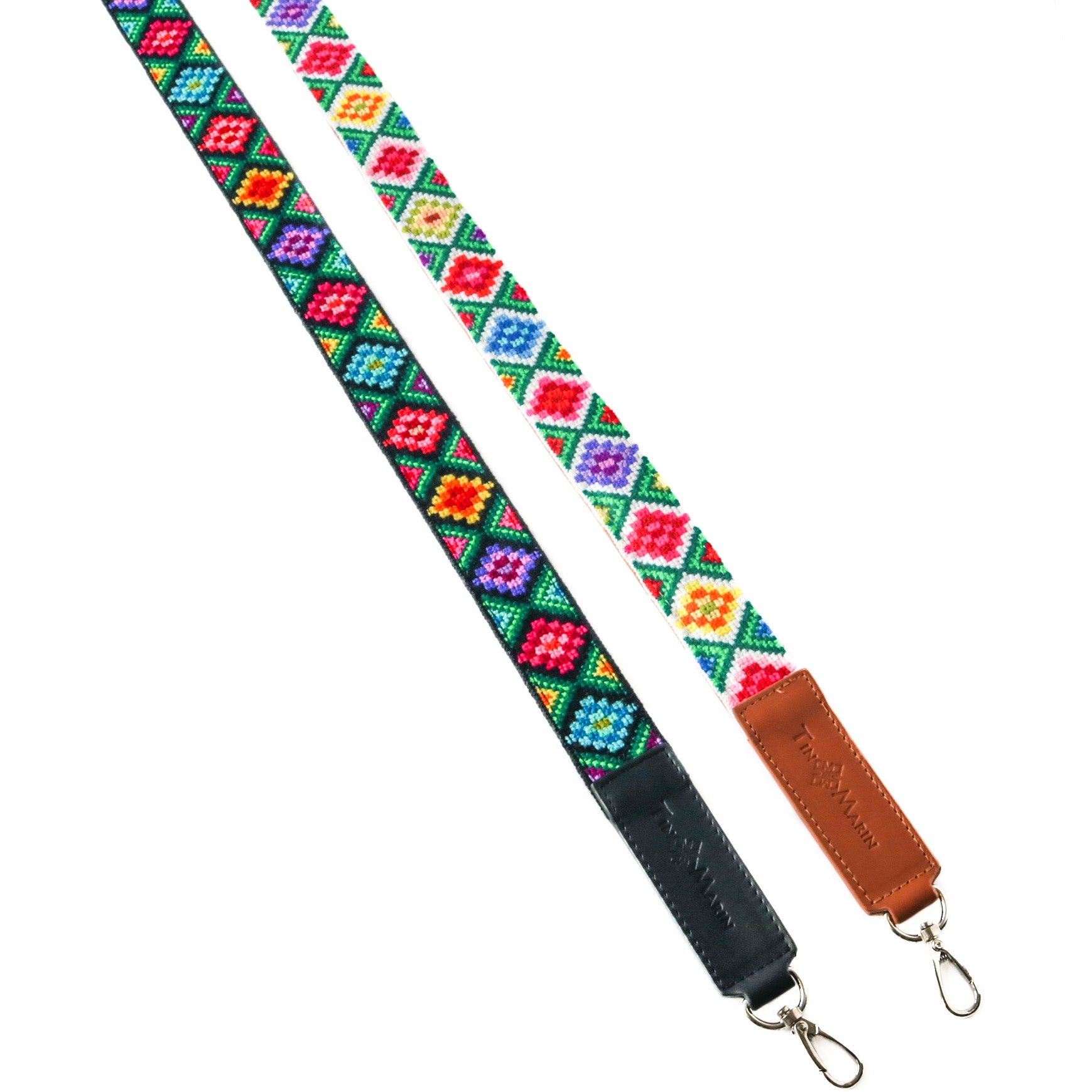 Mai Woven Bag Strap - Multi with Leather by Tin Marin Brand - product image 5 for Resin Society