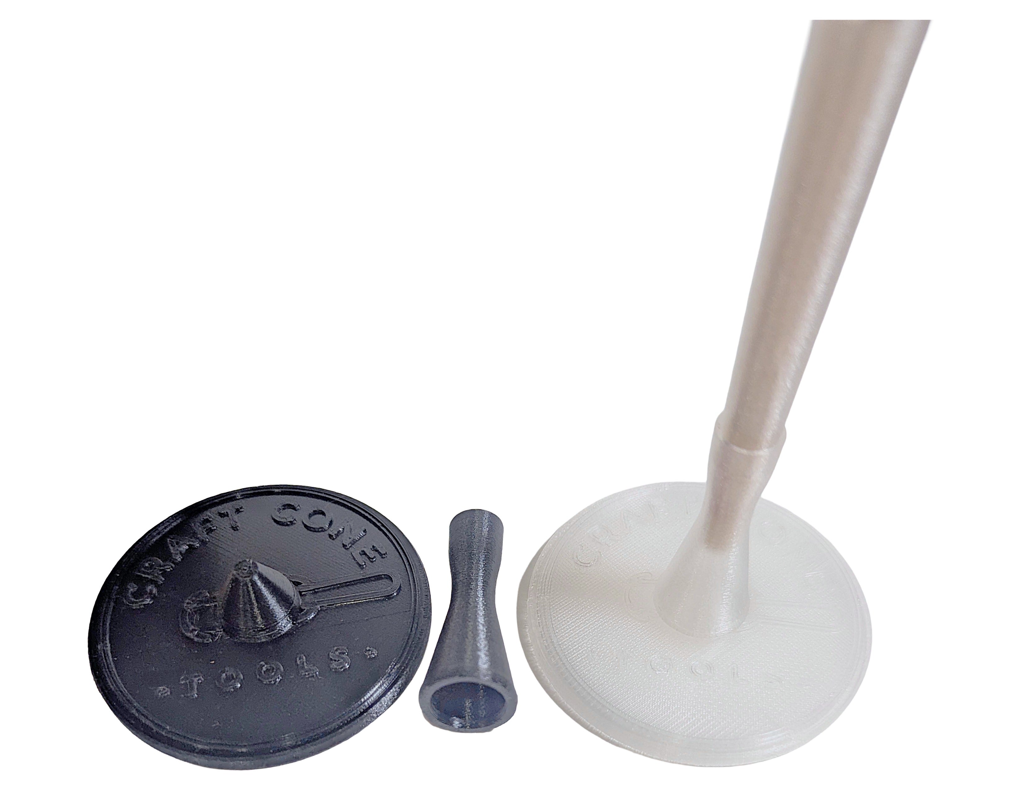 Classic Craft Cone Filler & Packing Tool Kit with packing stick and craft cone in multiple colors