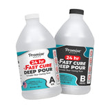 Promise Fast Cure Deep Pour Epoxy product kits and usage images