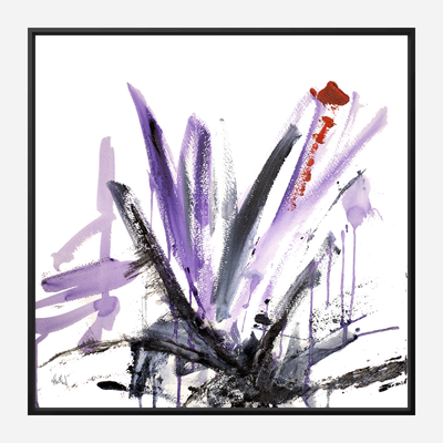 Purple and Black I Artist Enhanced Canvas Print by John Beard Collection - product image 7 for Resin Society