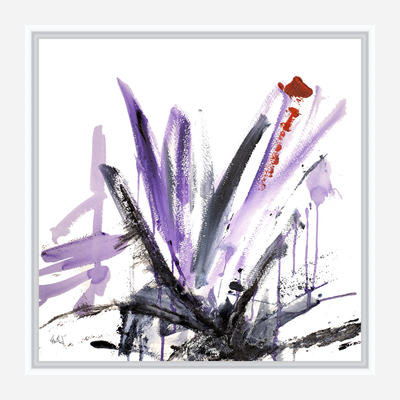 Purple and Black I Artist Enhanced Canvas Print by John Beard Collection - product image 6 for Resin Society