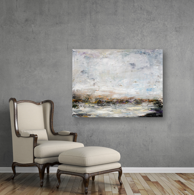 Purple Haze Artist Enhanced Canvas Print by John Beard Collection - product image 2 for Resin Society