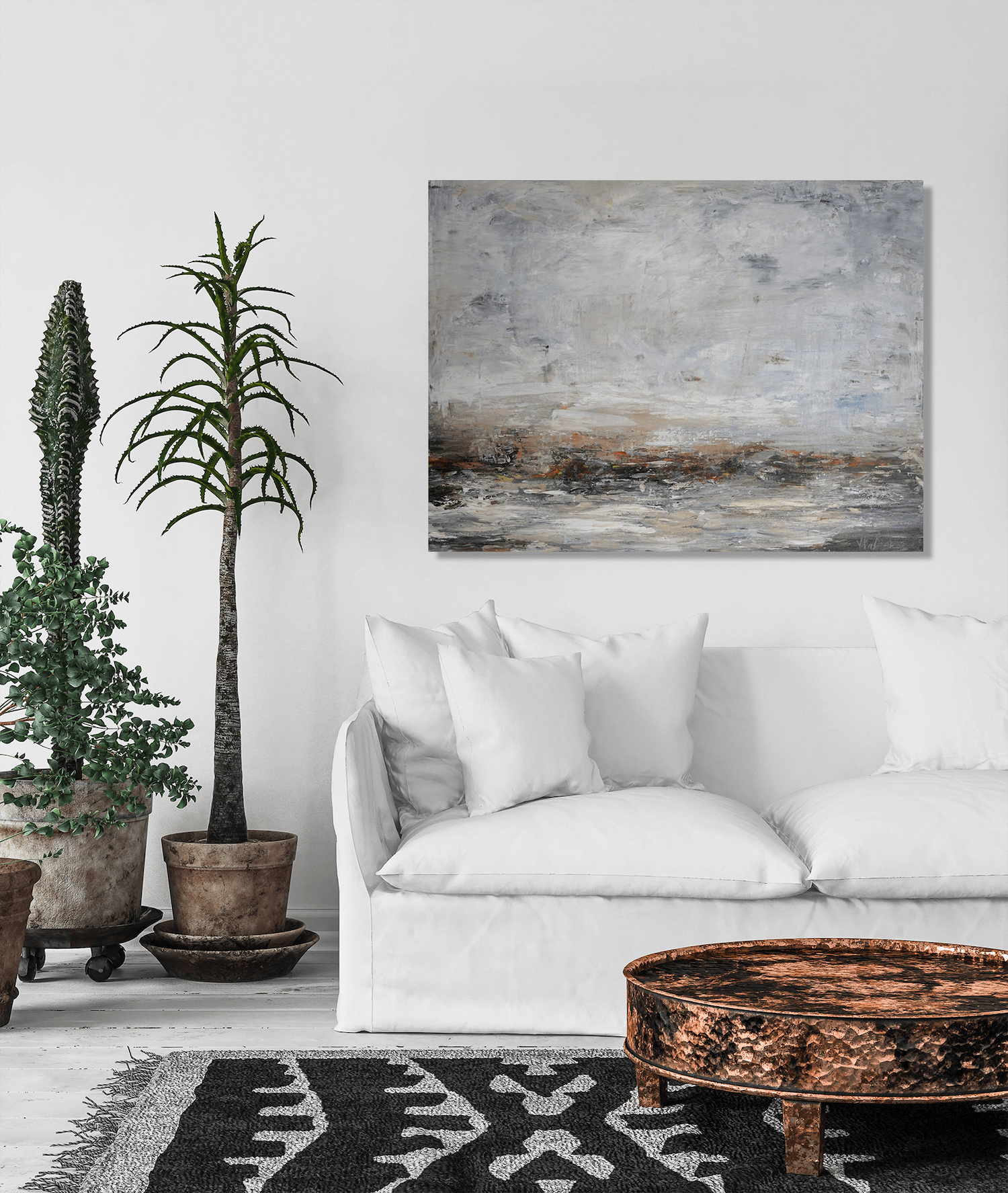 Purple Haze Artist Enhanced Canvas Print by John Beard Collection - product image 4 for Resin Society