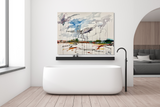 Purple Rain Artist Enhanced Canvas Print by John Beard Collection - product image 4 for Resin Society