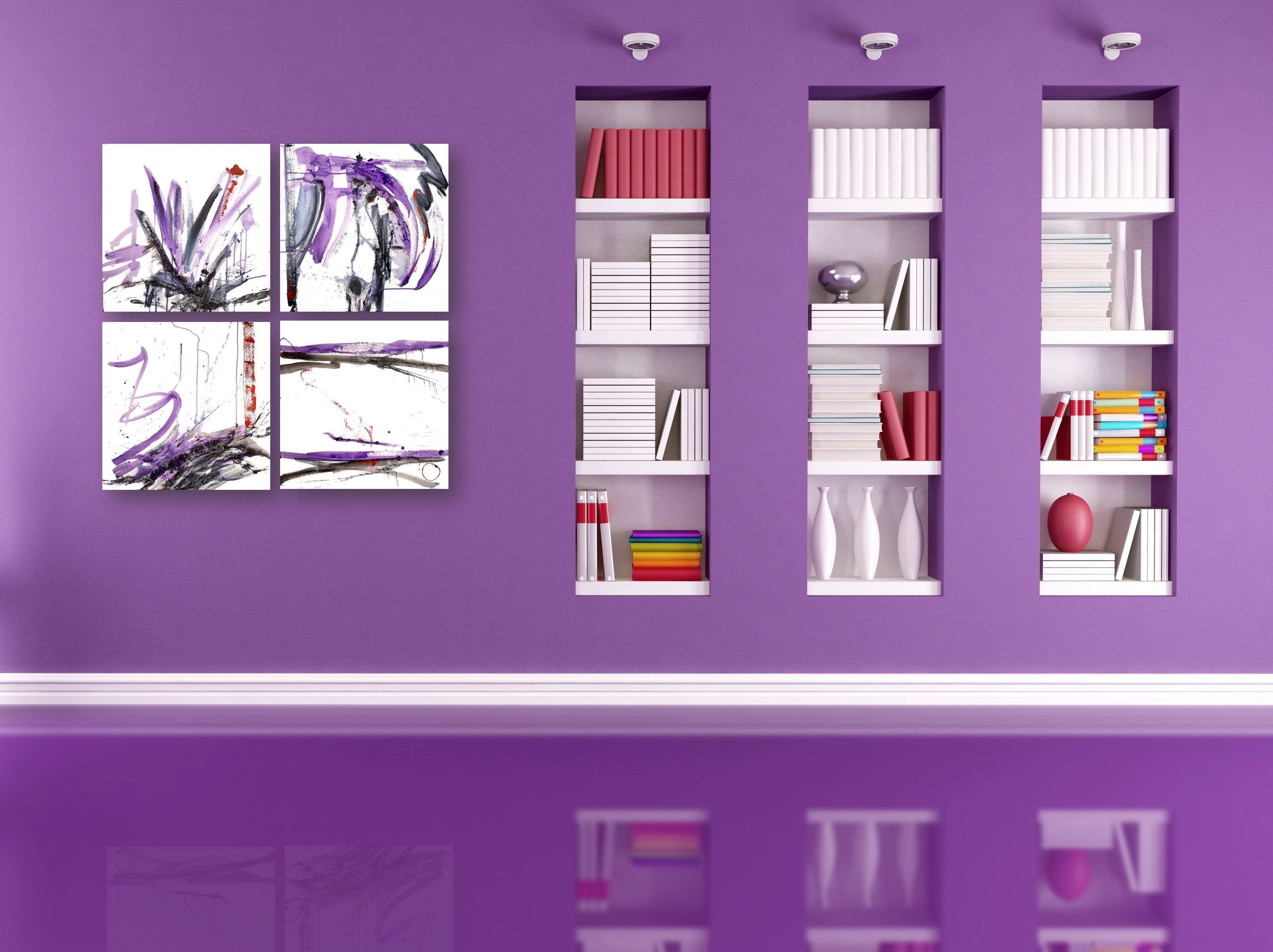 Purple and Black Set by John Beard Collection - product image 3 for Resin Society