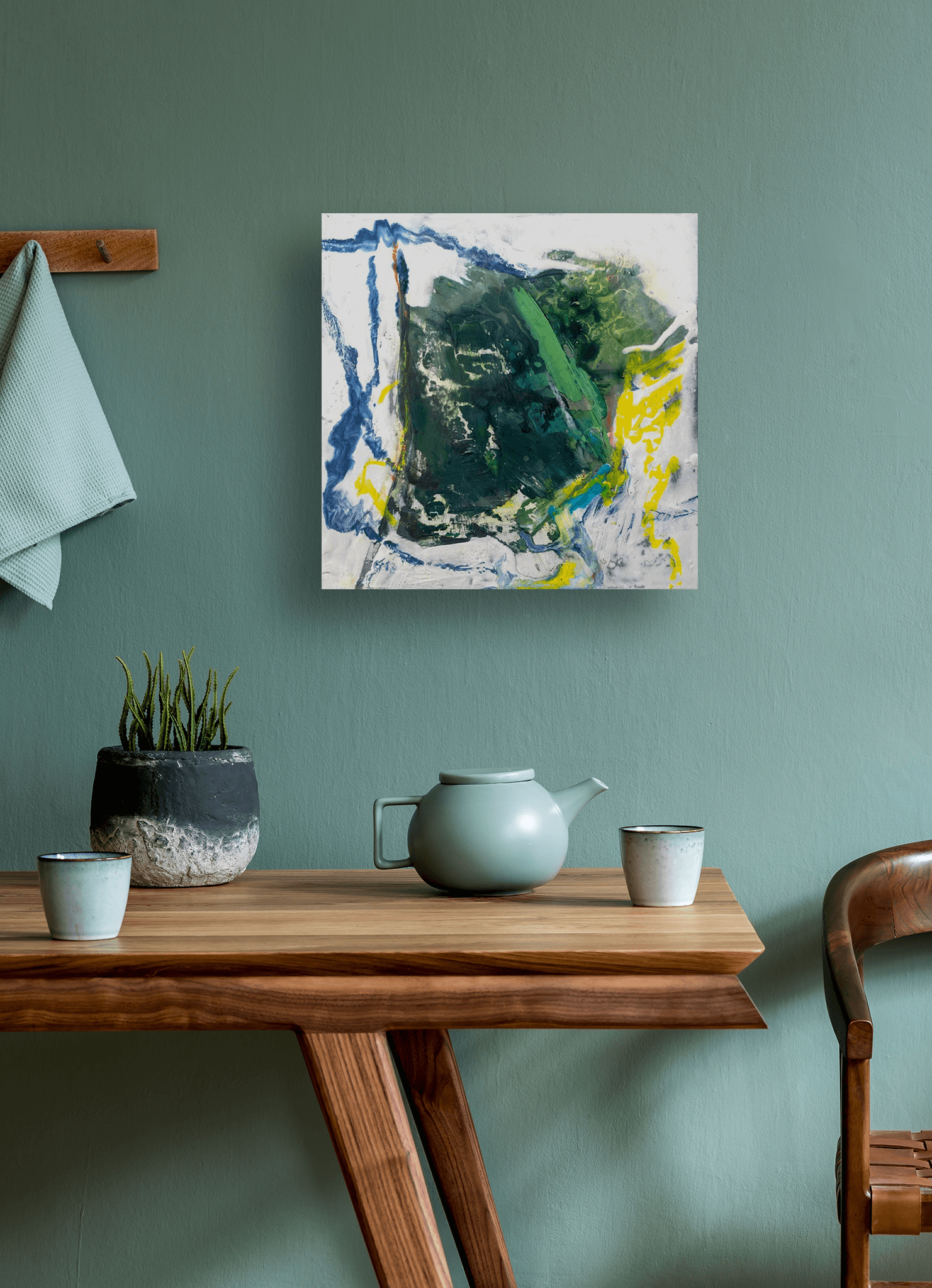 Pyrite Artist Enhanced Canvas Print by John Beard Collection - product image 3 for Resin Society