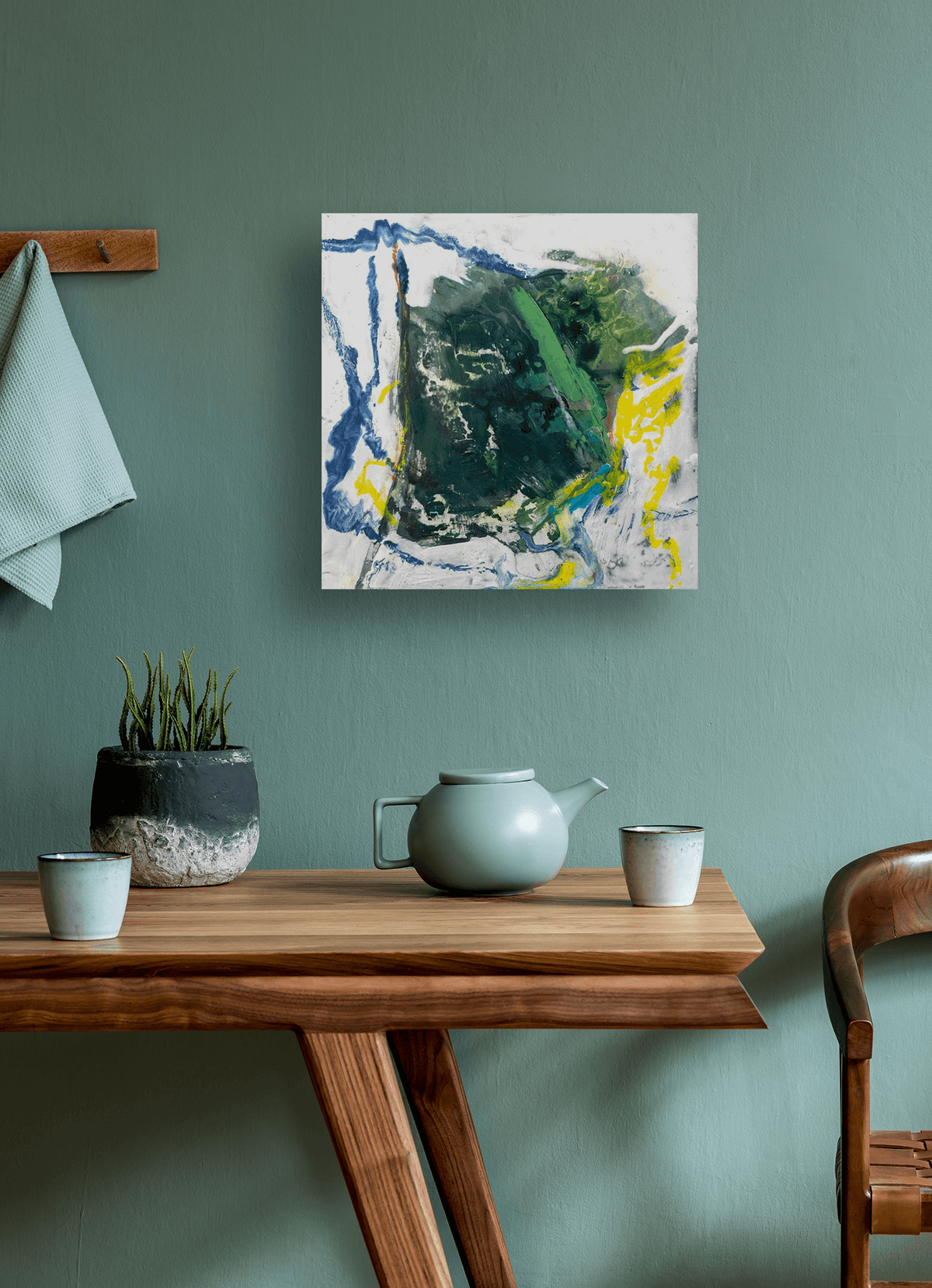 Pyrite Artist Enhanced Canvas Print by John Beard Collection - product image 3 for Resin Society