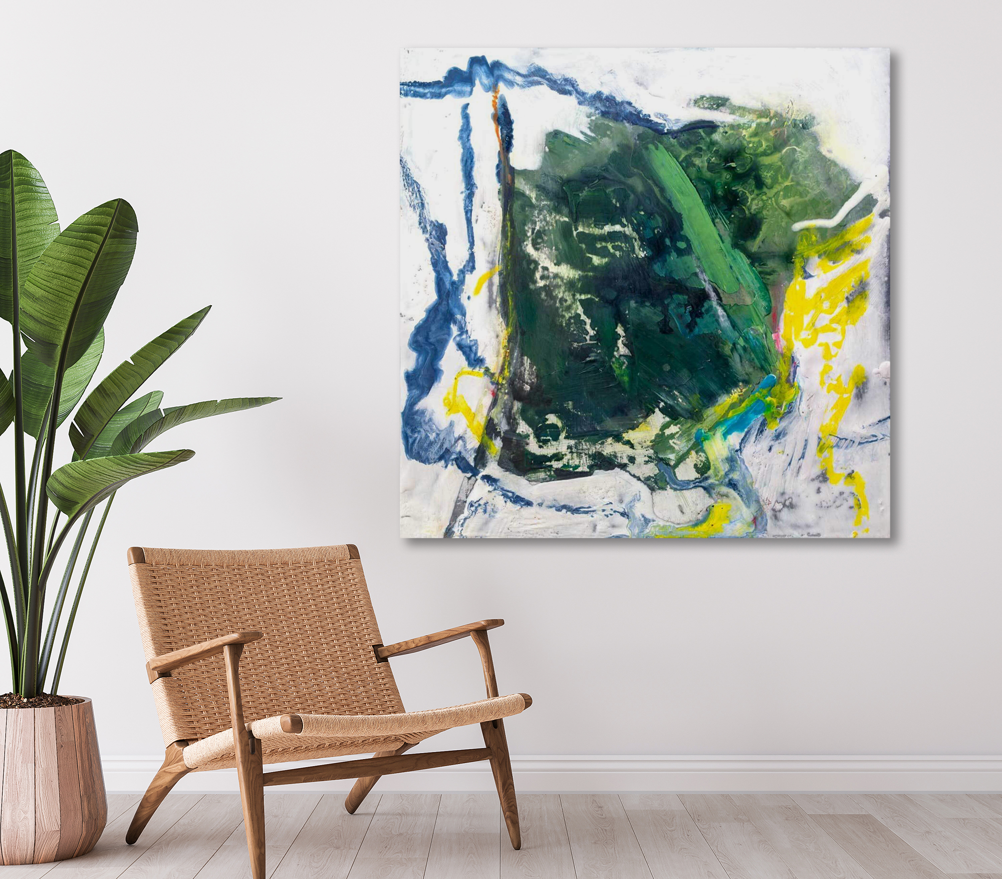 Pyrite Artist Enhanced Canvas Print by John Beard Collection - product image 2 for Resin Society
