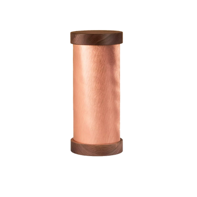 Qi-Shield device shown isolated on white background