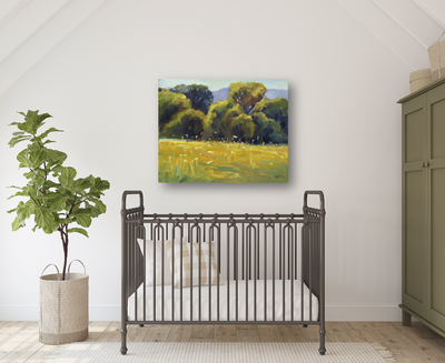 Queen Anne's Lace Artist Enhanced Canvas Print by John Beard Collection - product image 3 for Resin Society