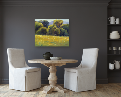 Queen Anne's Lace Artist Enhanced Canvas Print by John Beard Collection - product image 4 for Resin Society