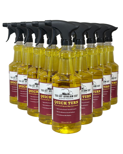 Quick Turn Exterior Aircraft Spray and Wipe Quick Detailer