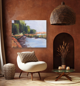 Quite Water Artist Enhanced Canvas Print by John Beard Collection - product image 2 for Resin Society