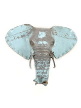 Elephant Animal Mask - Recycled Metal Wall Art by Mbare Ltd - main product image for Resin Society