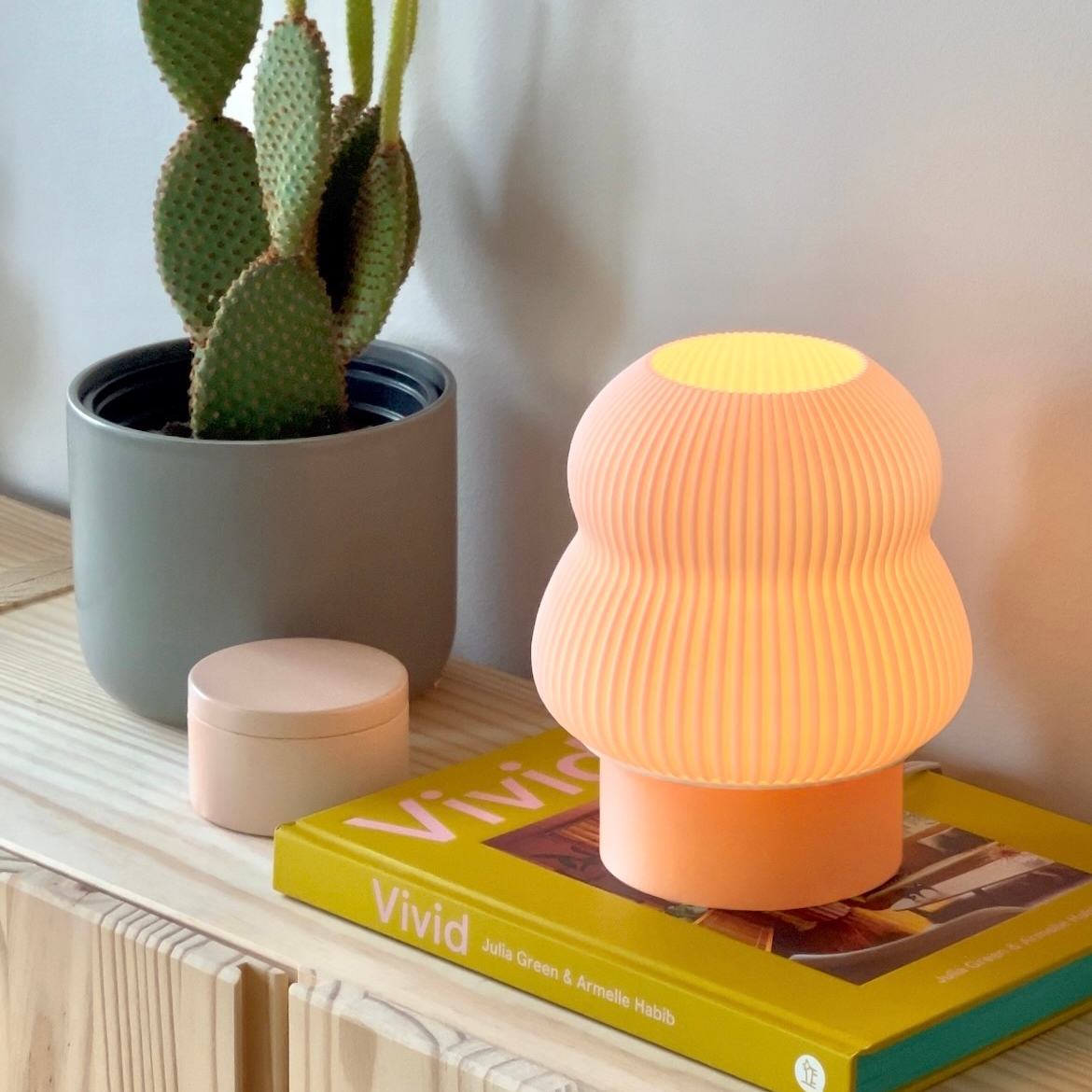Poly Table Lamp by nella home - product image 3 for Resin Society