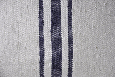 Central Striped Silk Pillow by Homelosophy