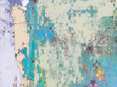 Rain I Artist Enhanced Canvas Print by John Beard Collection - main product image for Resin Society