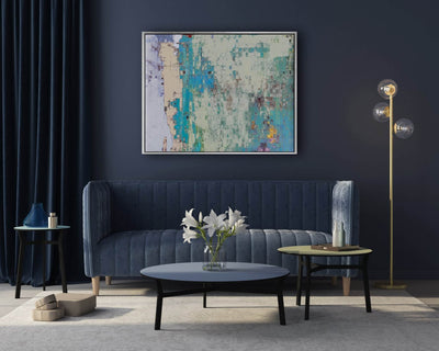 Rain I Artist Enhanced Canvas Print by John Beard Collection - product image 4 for Resin Society