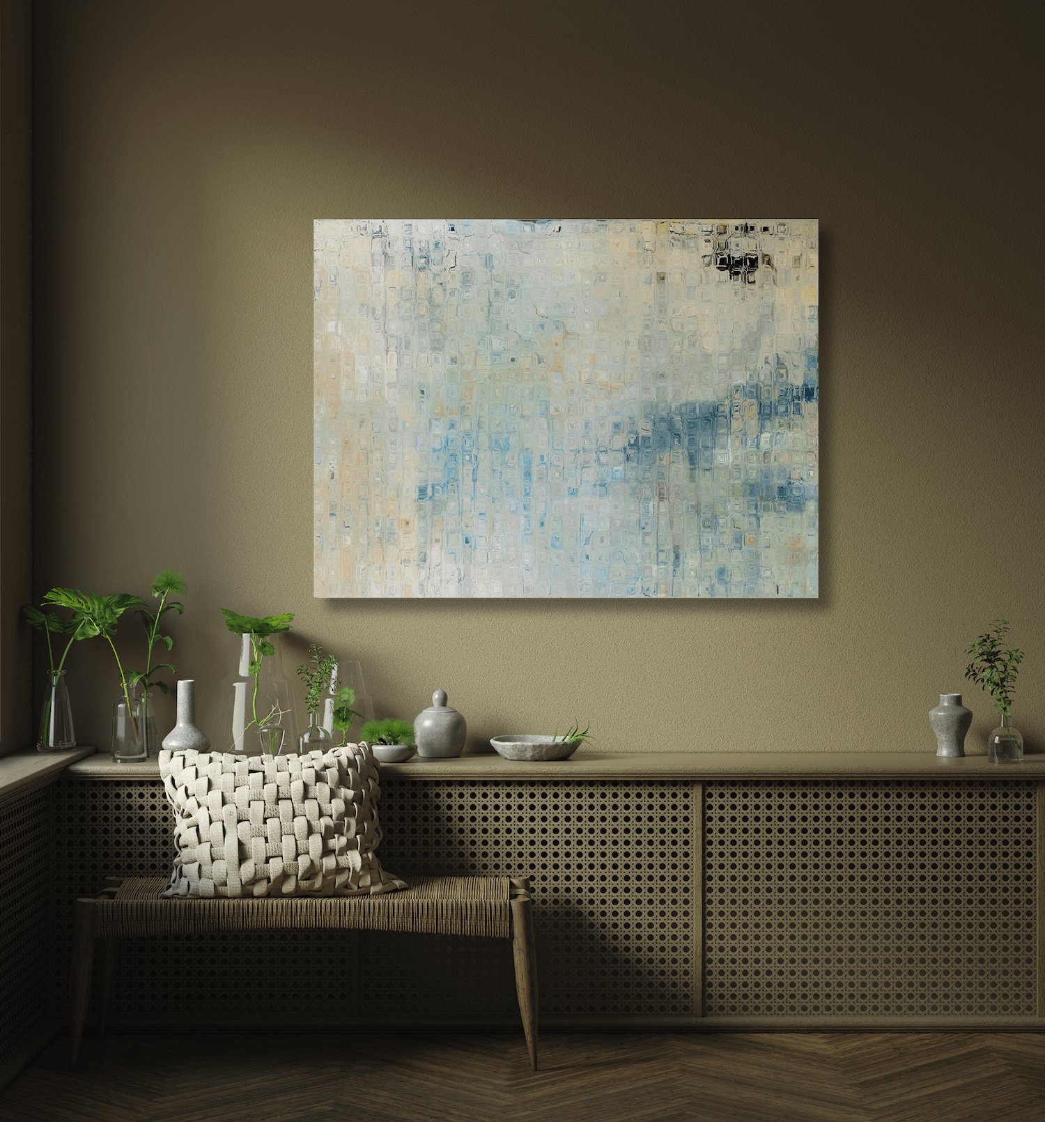 Rain II Artist Enhanced Canvas Print by John Beard Collection - product image 4 for Resin Society