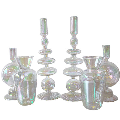 Rainbow Prism Vase - Pair by Ro'Table - product image 6 for Resin Society