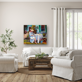 Reading in the Garden by John Beard Collection - product image 2 for Resin Society