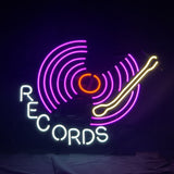Records Studio Music Neon Signs Light by Neon Signs Land - product image 2 for Resin Society