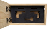American Flag Try That In A Small Town Decorative and Secure Gun Cabinet by Bellewood Designs - product image 5 for Resin Society