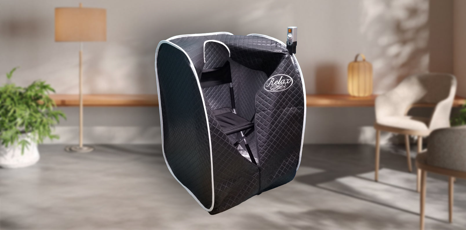 Black Pro Sauna by Relax Far Infrared Saunas - product image 2 for Resin Society