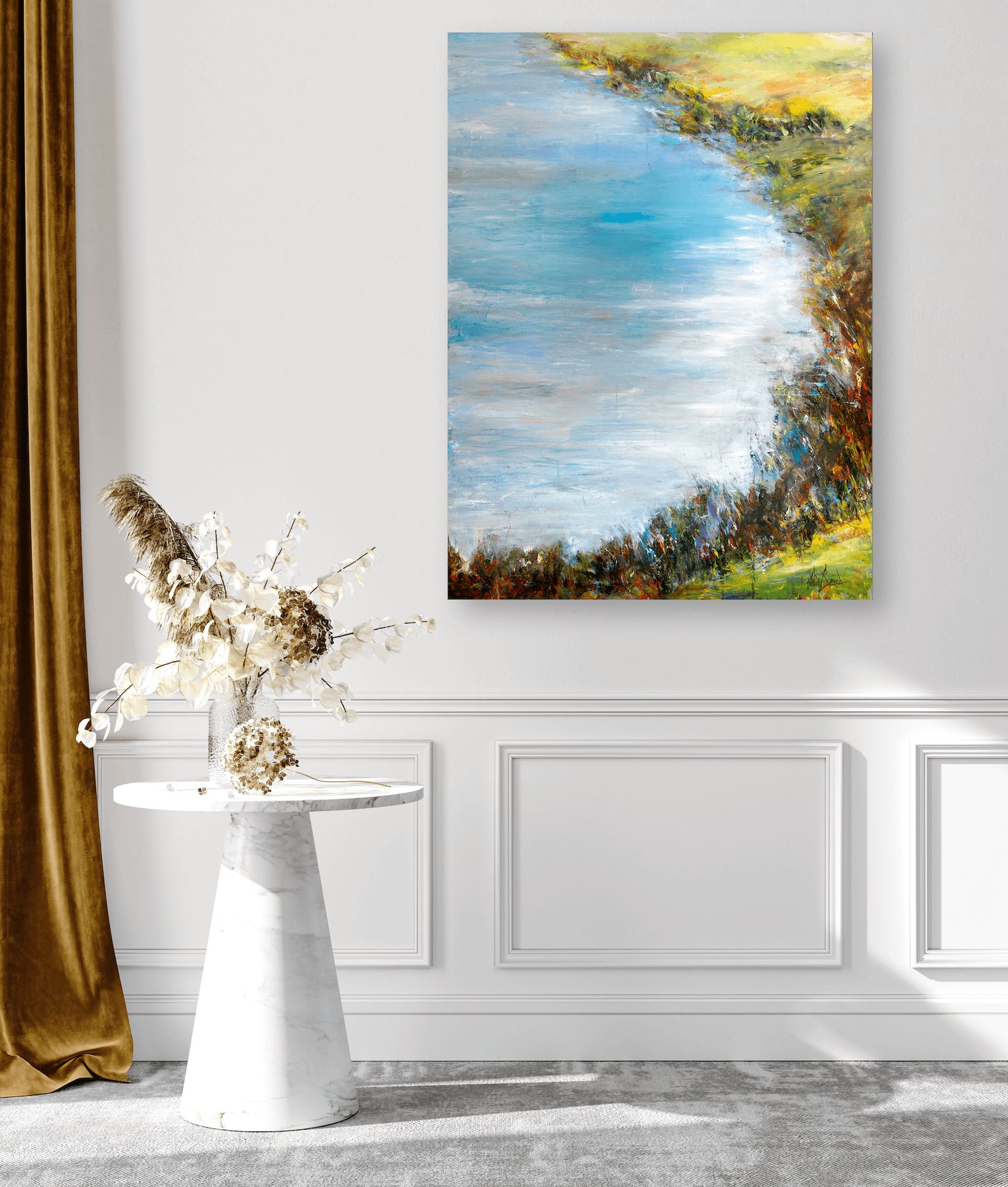 Retreat Artist Enhanced Canvas Print by John Beard Collection - product image 3 for Resin Society