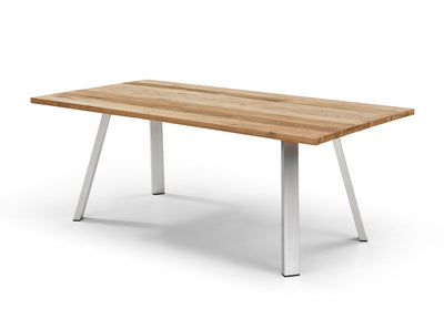 Rhea Outdoor Dining Table detail image - Resin Society