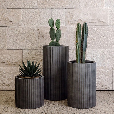 Ribbed Loob Planter by The Balcony Garden US