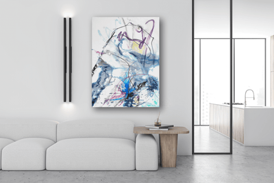 Ridges Artist Enhanced Canvas Print by John Beard Collection - product image 4 for Resin Society