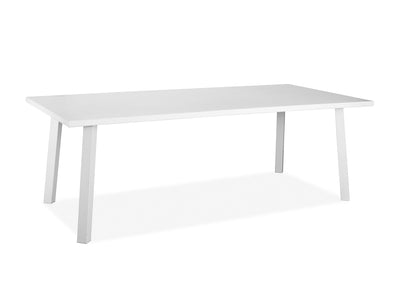 Rio Outdoor Rectangular Dining Table detail image - Resin Society