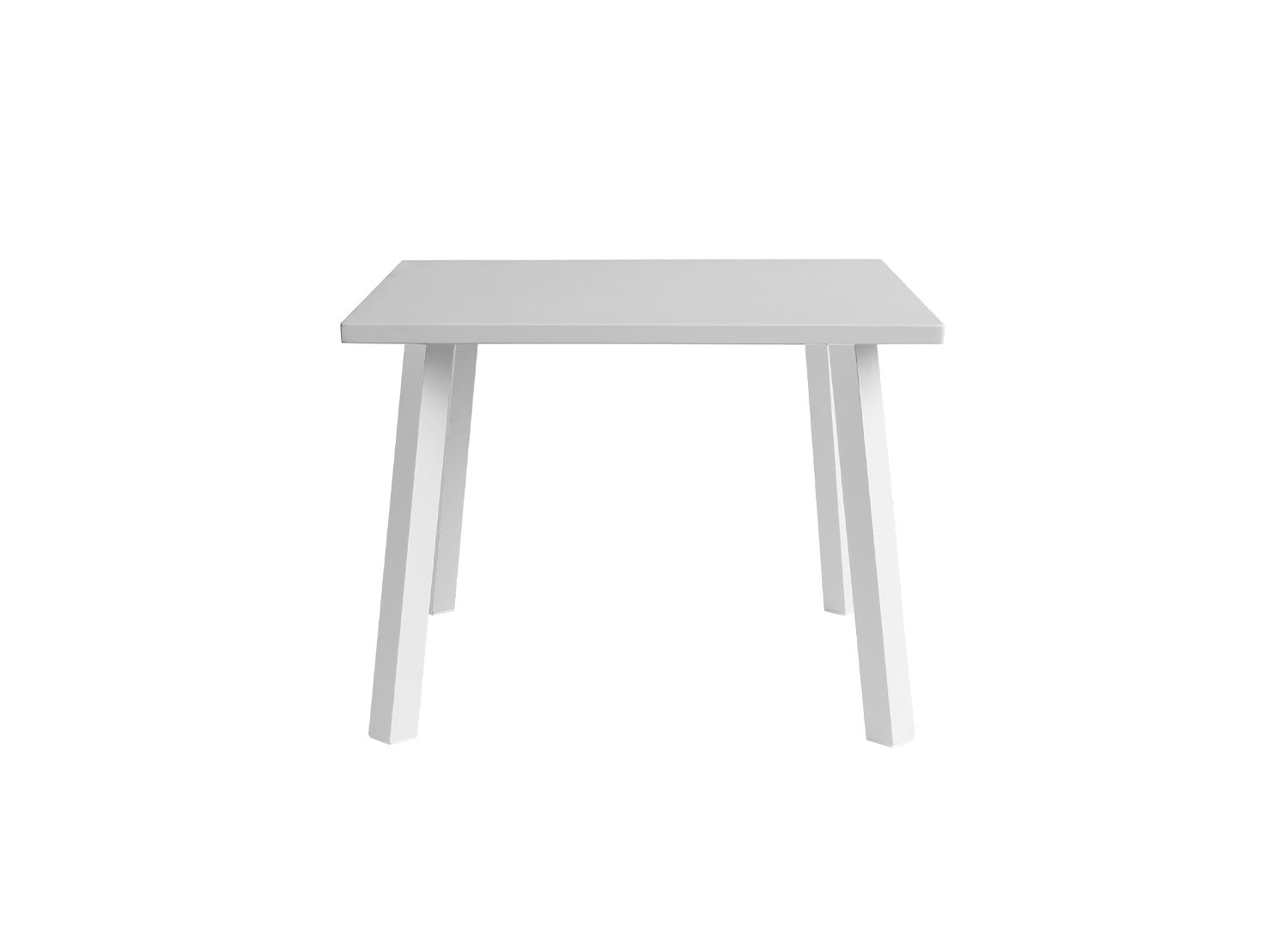 Rio Outdoor Square Dining Table detail image - Resin Society