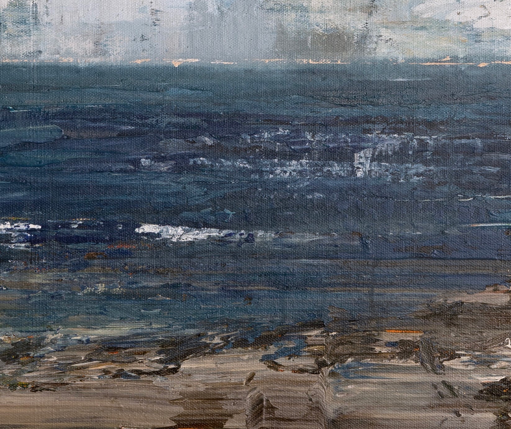 Rocky Shores Original by John Beard, 36x48 by John Beard Collection - product image 2 for Resin Society
