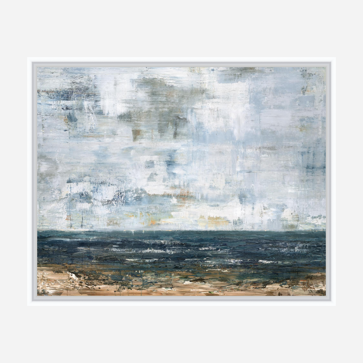 Rocky Shores Artist Enhanced Canvas Print by John Beard Collection - product image 6 for Resin Society