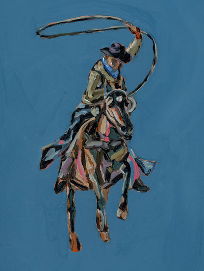 "Rodeo Roper" on canvas by Chelsea McShane Art - product image 2 for Resin Society