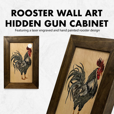 Farmhouse Rooster Gun Concealment Furniture by Bellewood Designs - product image 16 for Resin Society
