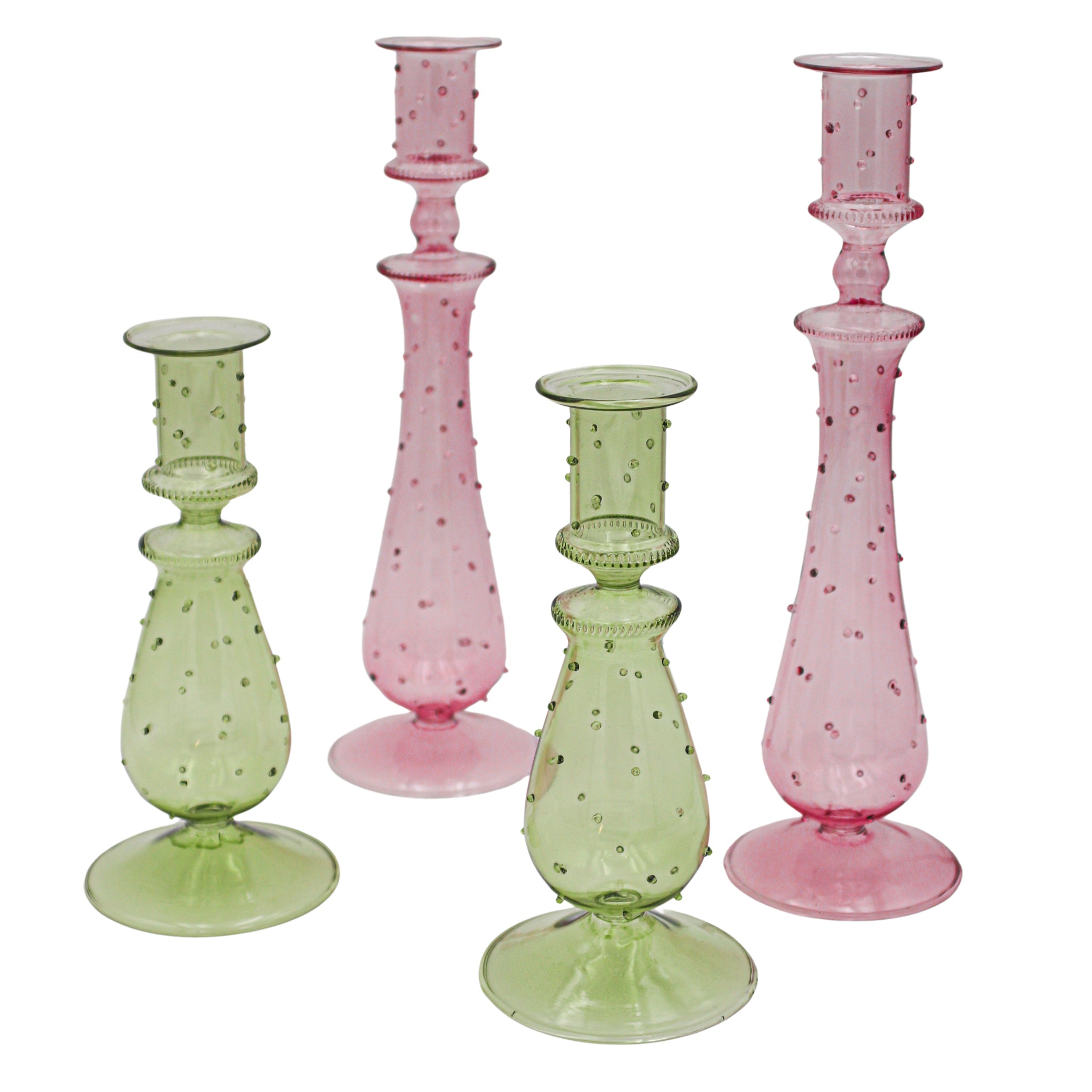 Rose Garden Dotty Candle Holder - Case of 12 by Ro'Table - product image 4 for Resin Society