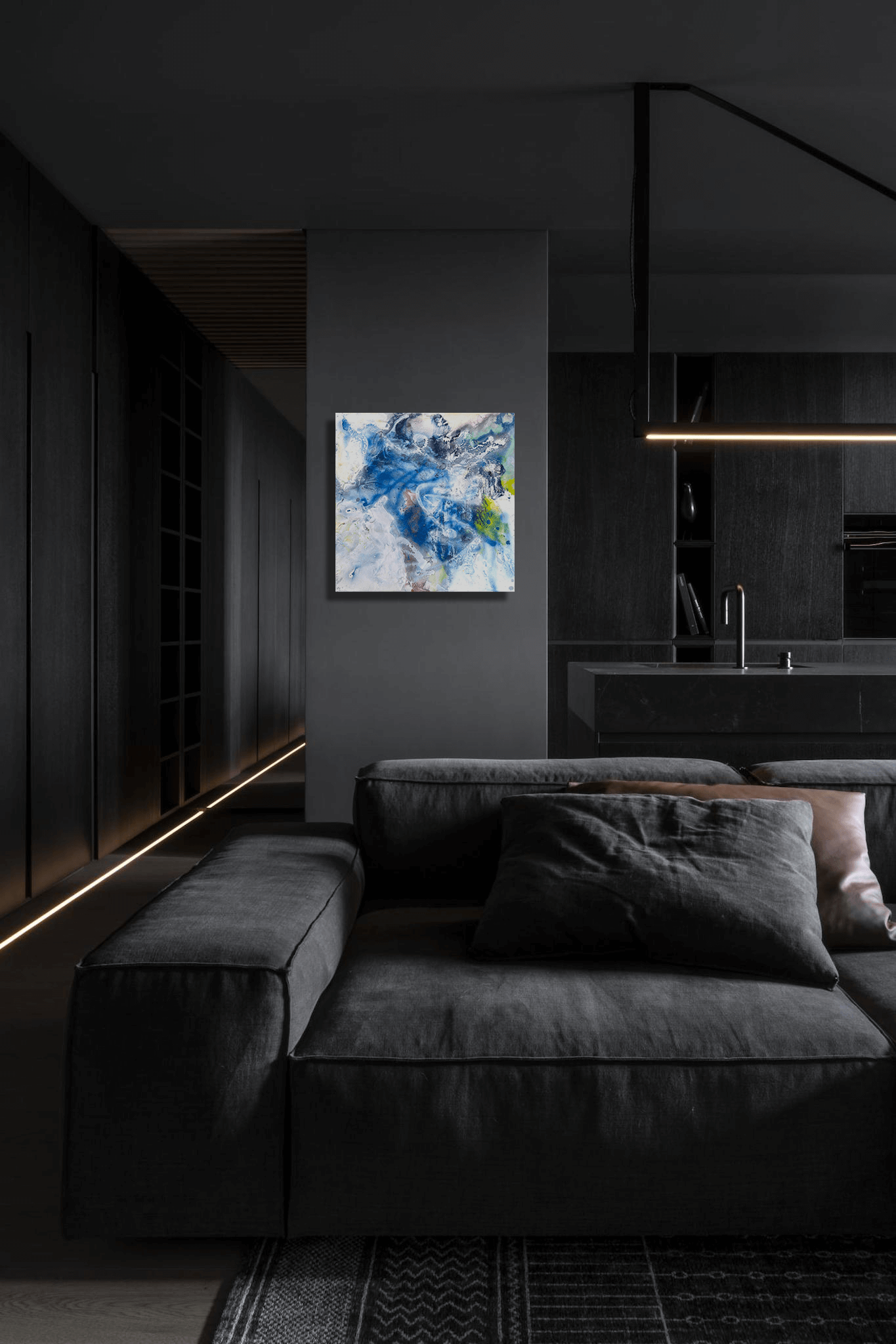 Rose Quartz Artist Enhanced Canvas Print by John Beard Collection - product image 4 for Resin Society
