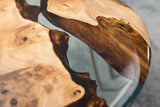 Round Side - End - Accent Table with rounded edge by Gizz - product image 3 for Resin Society