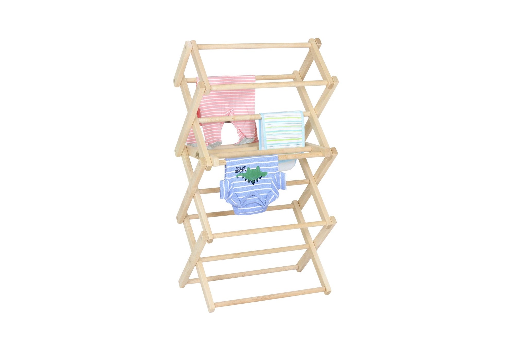 Maple drying rack in size Small by Pennsylvania Woodworks