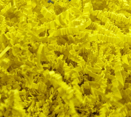 40 LB Yellow Crinkle Paper by CrinklePak - main product image for Resin Society