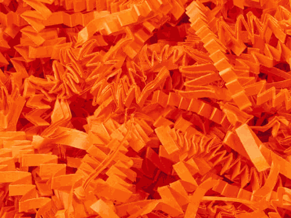 40 LB Orange Crinkle Paper by CrinklePak - main product image for Resin Society