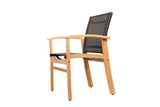 Rinjani Rectangular Teak Table and Fortuna Armchair Dining Set by LifestyleGarden US - product image 13 for Resin Society