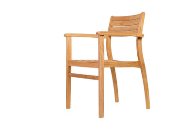 Intan Teak Side Table & 2 Ninia Chairs by LifestyleGarden US - product image 5 for Resin Society