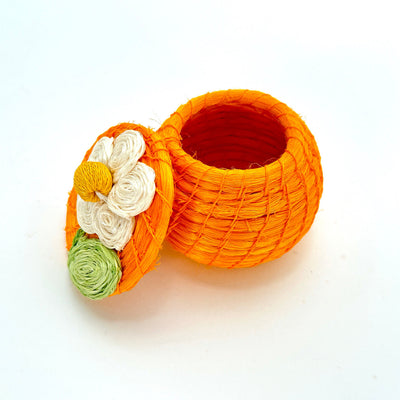 Yellow Daisy Tiny Basket by Mbare Ltd - product image 3 for Resin Society